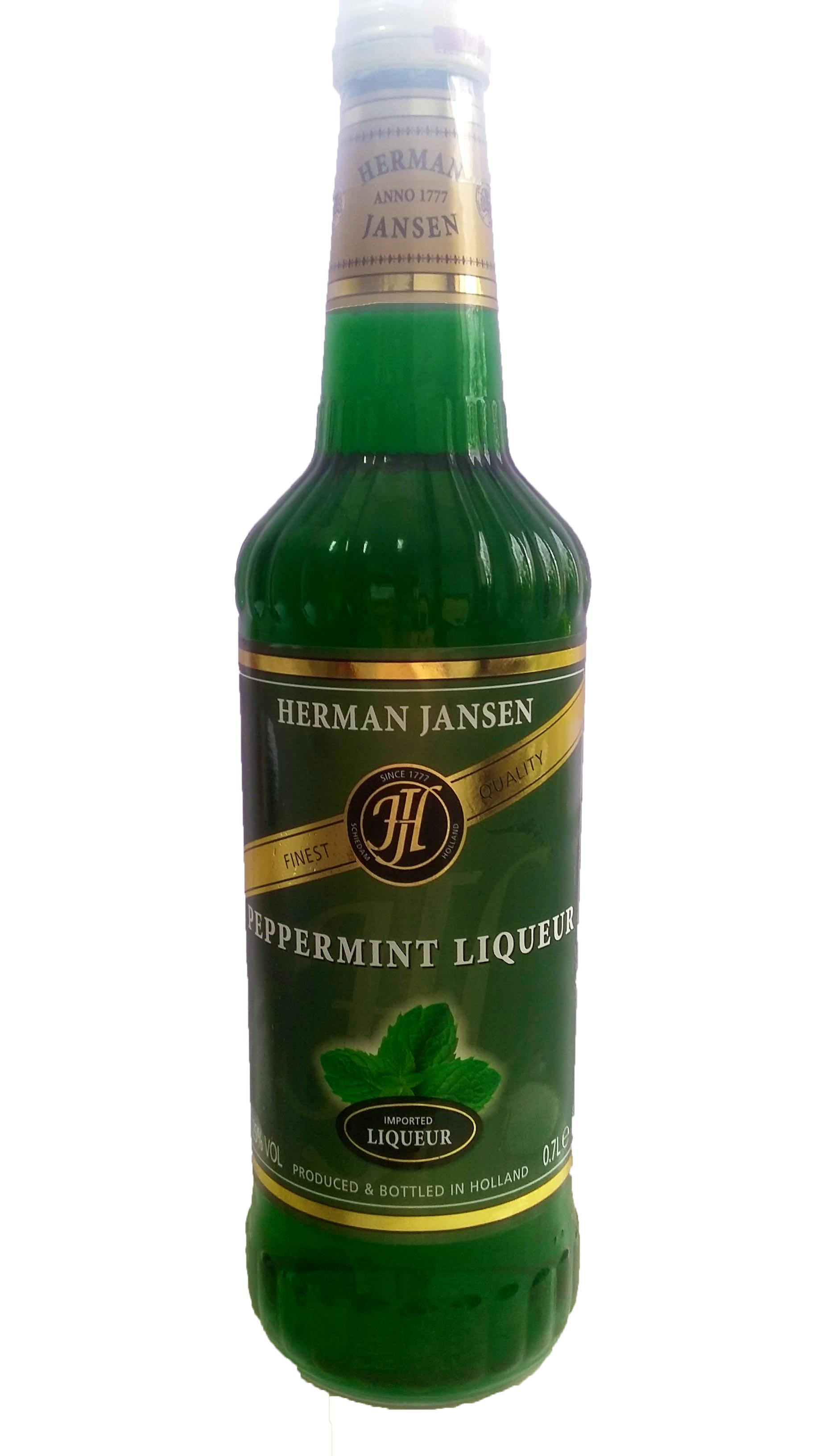 Herman Jansen Peppermint Lichior 25% 0,7L