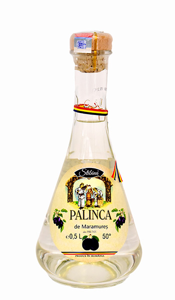 Palinca de Maramureş prune 50% 0,5L